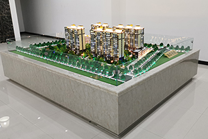宏泰新城地产沙盘模型设计